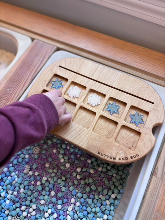 Acrylic Snowflake Counters