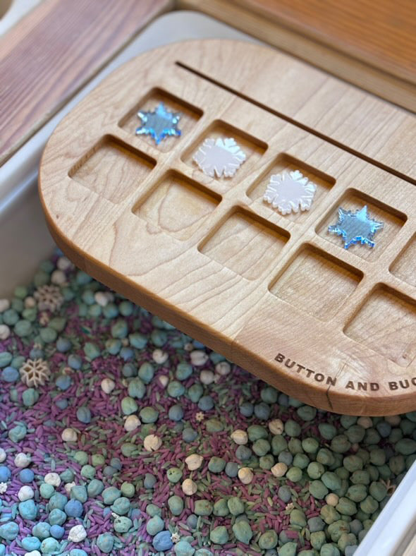 Acrylic Snowflake Counters